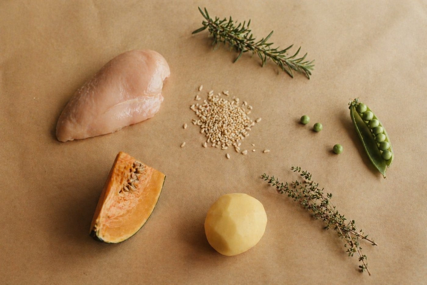 Fresh natural ingredients